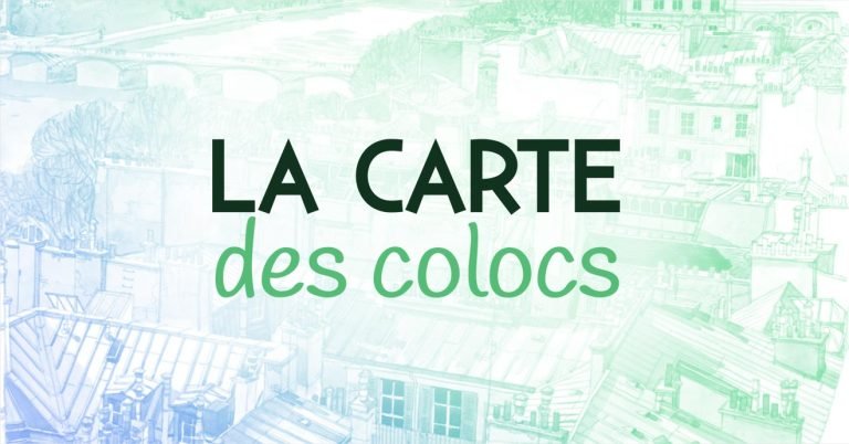 La carte des colocs